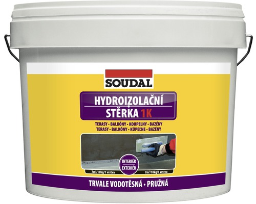 Hydroizolační stěrka Soudal 1K 5 kg-0