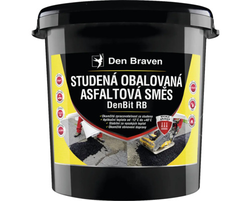 Kbelík se studenou asfaltovou směsí Den Braven