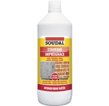 Soudal stavební impregnace v bílé plastové lahvi na zdivo, keramiku a kámen