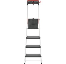 Schůdky Hailo L100 TopLine alu 4 stupně, nosnost 150 kg