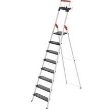 Schůdky Hailo L100 TopLine alu 8 stupňů, nosnost 150 kg