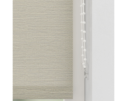 Roleta se stahovací šňůrou v okně