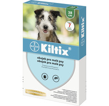 Kiltix obojek proti klíšťatům pro malé psy, 38 cm, logo Bayer