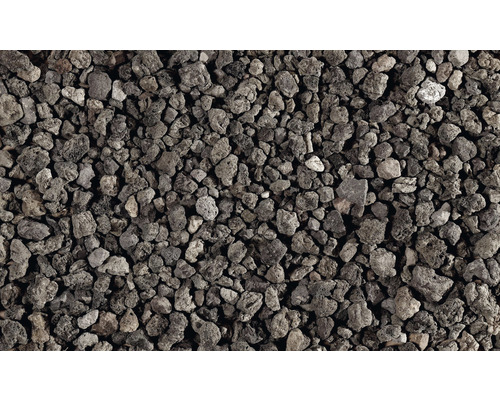 Detailní záběr na lávový granulát