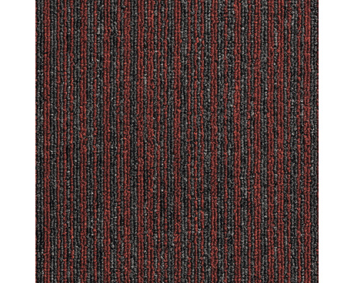 Kobercová dlaždice Astra Str 420 šd.čer 50x50 cm Kobercový čtverec s pruhovaným vzorem