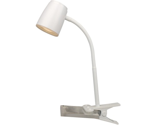 LED stolní lampa Top Light Mia KL B 4,5W 400lm 3000K bílá na klip
