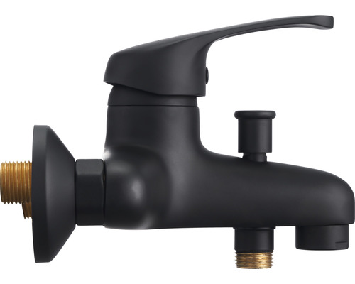 Černá umyvadlová páková baterie