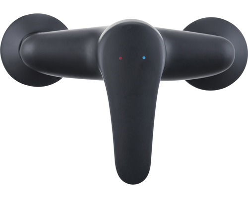 Černá jednopáková baterie pro montáž na stěnu