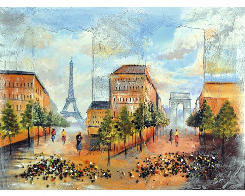 Obraz na plátně Paříž 60 x 80 cm-0