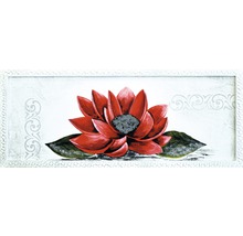 Obraz na plátně Červený květ 45 x 110 cm-thumb-0