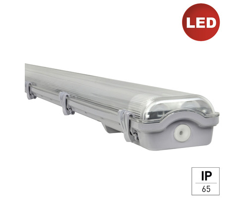 LED pracovní vodotěsné svítidlo E2 IP65 classic 2x 18W šedé