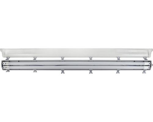 Svítidlo do vlhkého prostředí se dvěma zářivkami