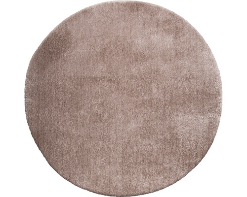 Kusový koberec Shaggy Wellness rund 80cm, tmavě šedý-0