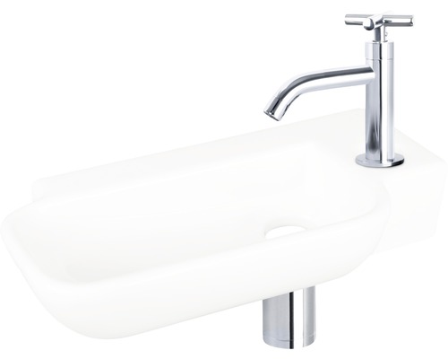 Umyvadlo s baterií do koupelny