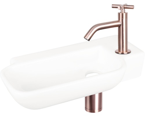 Keramické umyvadlo s baterií