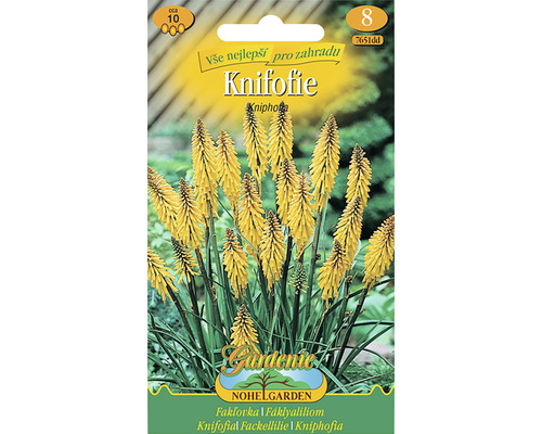 Balení semen Kniphofia pro zahradu