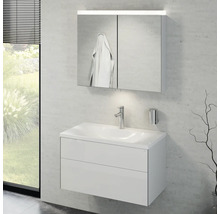 Koupelnový nábytkový set KEUCO 7, se zrcadlovou skříňkou, 80cm