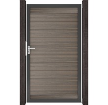 Zahradní branka s klikou a rámem