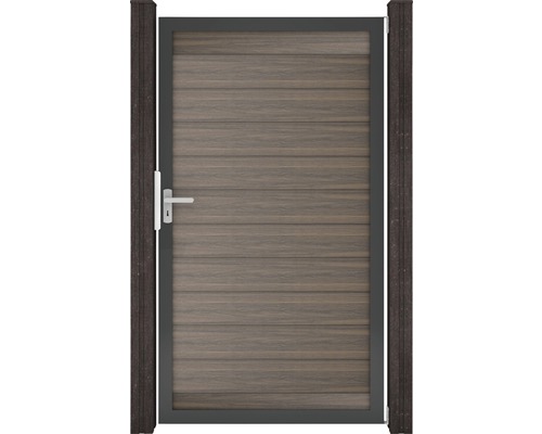 Zahradní branka s klikou a rámem