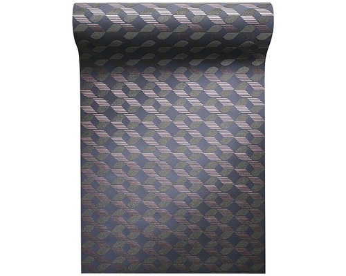 Role tapety s geometrickým vzorem