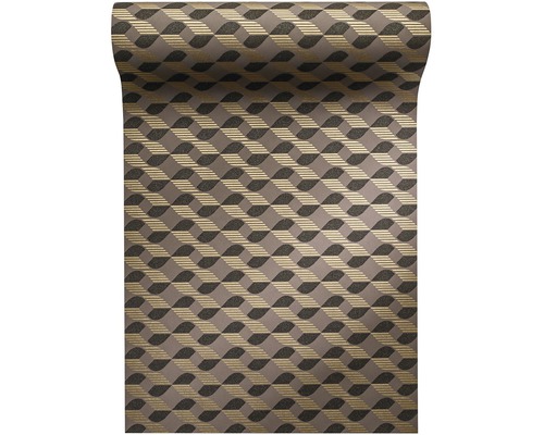 Role tapety s geometrickým vzorem