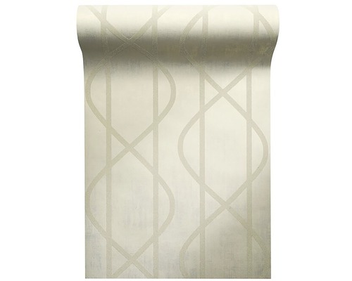 Role tapety s geometrickým vzorem