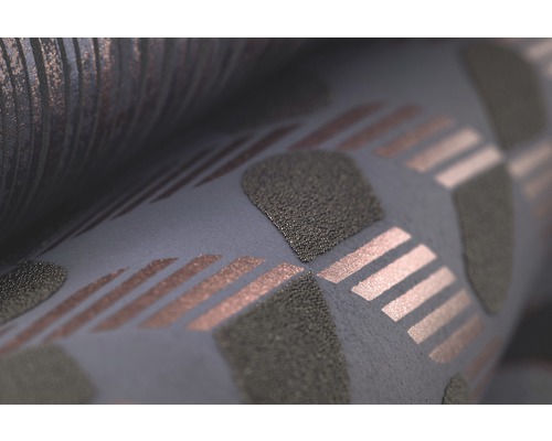 Detail tapety s geometrickým vzorem