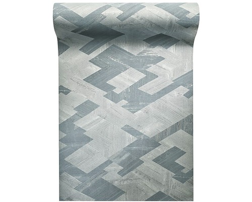 Role tapety s geometrickým vzorem