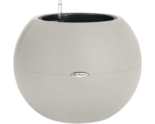 Kulatý květináč Lechuza s ukazatelem hladiny vody