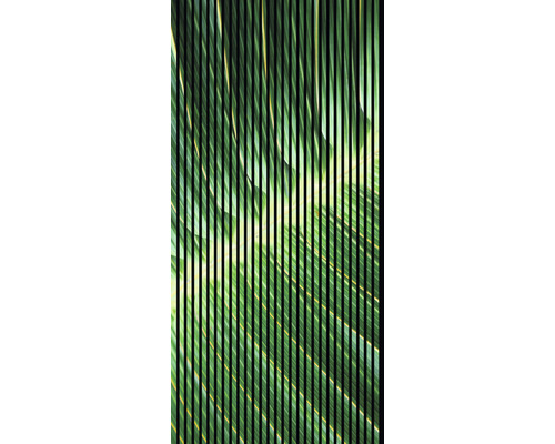 Designový akustický panel DIGI01K 19x1133x2400 mm Dekorativní prvek s rostlinným motivem a svislými pruhy
