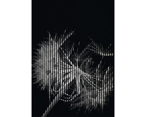 Designový akustický panel DIGI01N 19x1693x2400 mm Abstraktní nástěnný obraz s rostlinným motivem