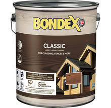Bondex Classic lazura na dřevo pro fasády a ploty, barva teak