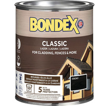 Bondex Classic lazura na dřevo pro fasády a ploty, odstín Ebony