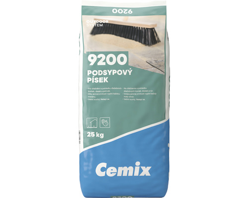 Podsypový písek Cemix pro chodníky a dlažby zrnitost 1mm 25kg 25 Kg/Ks STAVEBNINY Sklad21 HO10678453 380