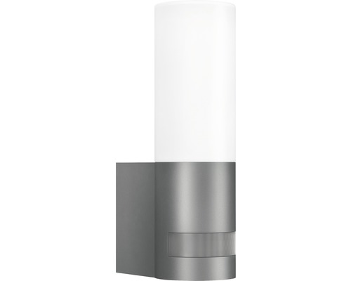 LED venkovní nástěnné svítidlo Steinel L 605 S IP44 11,3 W 797 lm 3000 K antracitové se senzorem pohybu Nástěnné svítidlo s pohybovým senzorem pro venkovní použití