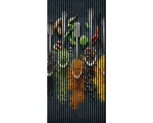 Designový akustický panel DIGI02A 19x1133x2400 mm Různé koření v lžících