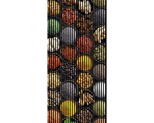 Designový akustický panel DIGI02B 19x1133x2400 mm Dekorativní panel s motivem koření pro dekoraci stěn