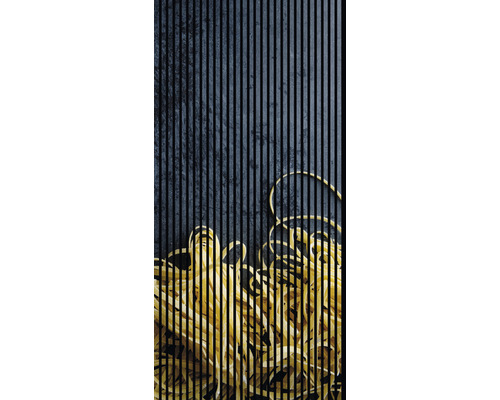 Designový akustický panel DIGI02C 19x1133x2400 mm Těstoviny na tmavém pozadí