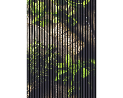 Designový akustický panel DIGI01T 19x1693x2400 mm Pohled shora na bylinky a roli motouzu
