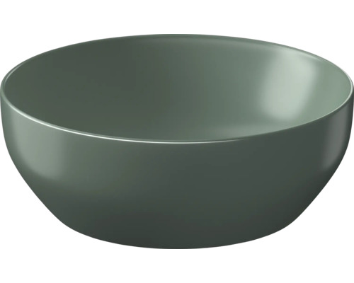 Umyvadlo na desku Cersanit LARGA sanitární keramika zelená 40 x 40 x 13,5 cm k667-049