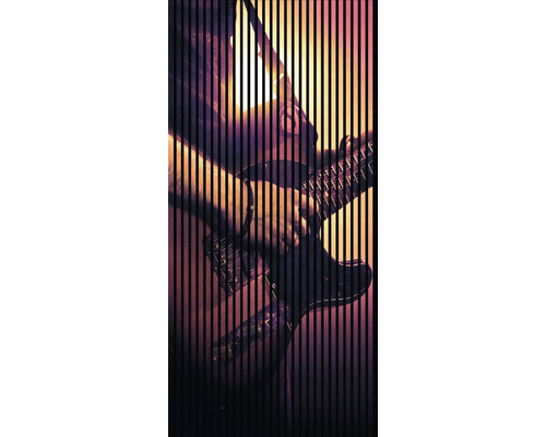 Designový akustický panel DIGI03T 19x1133x2400 mm Kytarista s elektrickou kytarou