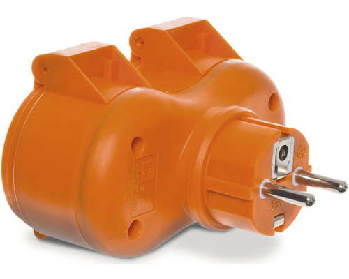 Rozbočka do zásuvky se dvěma zásuvkami