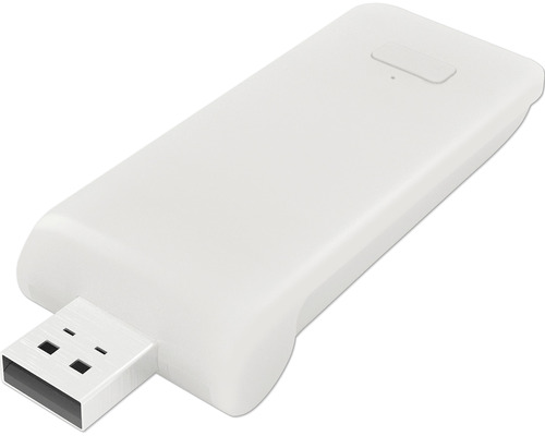 Bílý WiFi USB adaptér