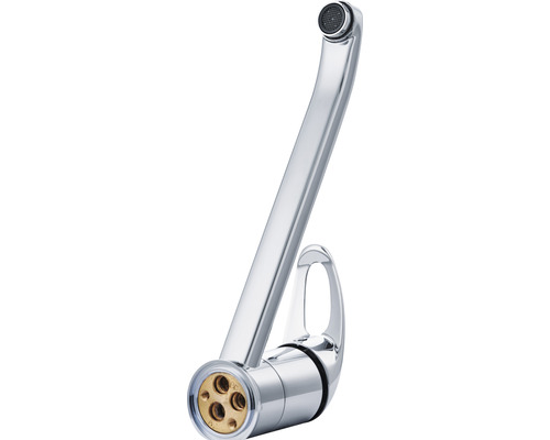 Chromová umyvadlová baterie