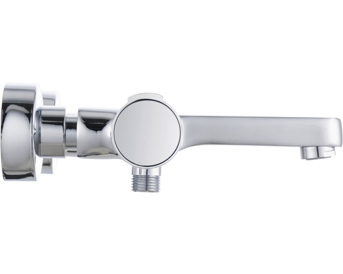 Nástěnná armatura z kovu do koupelny