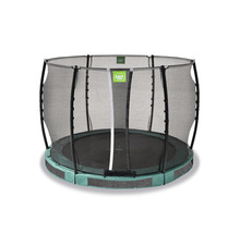 Kulatá zahradní trampolína se sítí