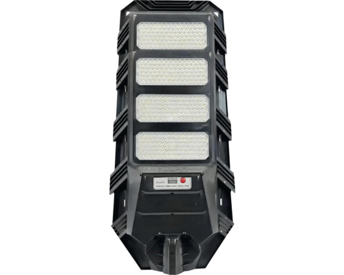 LED solární osvětlení STRADA IP65 80W 900lm 3000K černý s dálkovým ovládáním