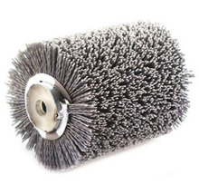 Kulatý kartáč pro vrtačky, pro povrchovou úpravu