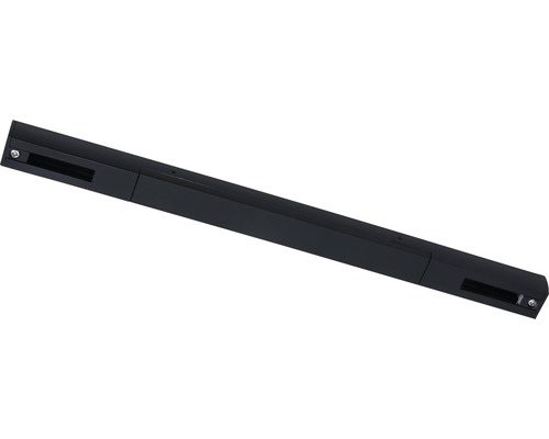 Černá napájecí lištová lampa pro vnitřní použití