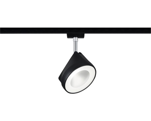 LED bodové osvětlení Paulmann 96942 URail Arena 15W 890lm 4000K matně černé Černý kolejnicový reflektor pro montáž na strop